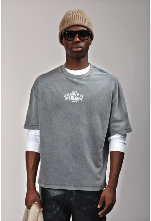 Criminal Damage Logo Mania Tee
