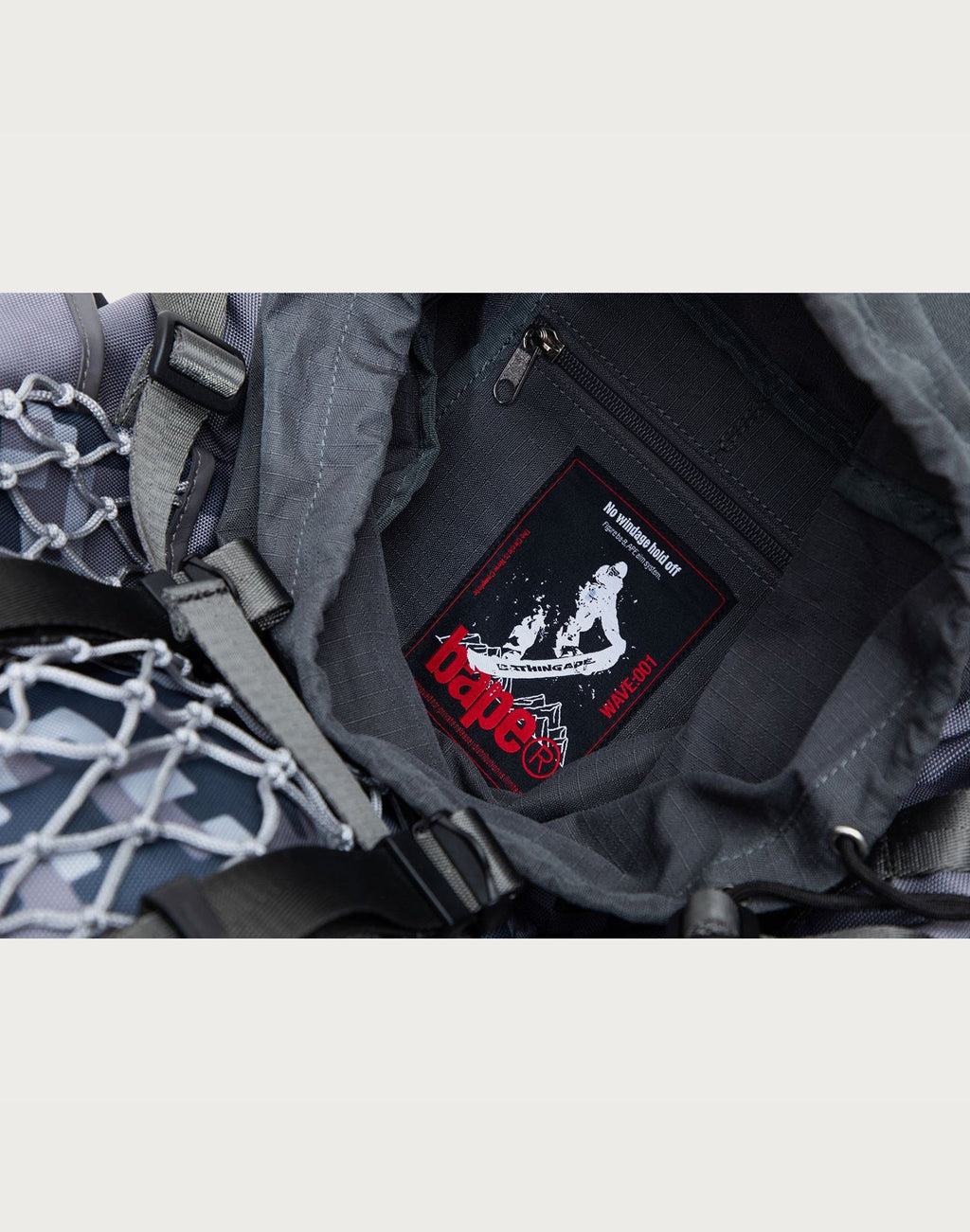 BAPE BY KAZUKI KURAISHI PIXELATE CAMO DAYPACK MENS