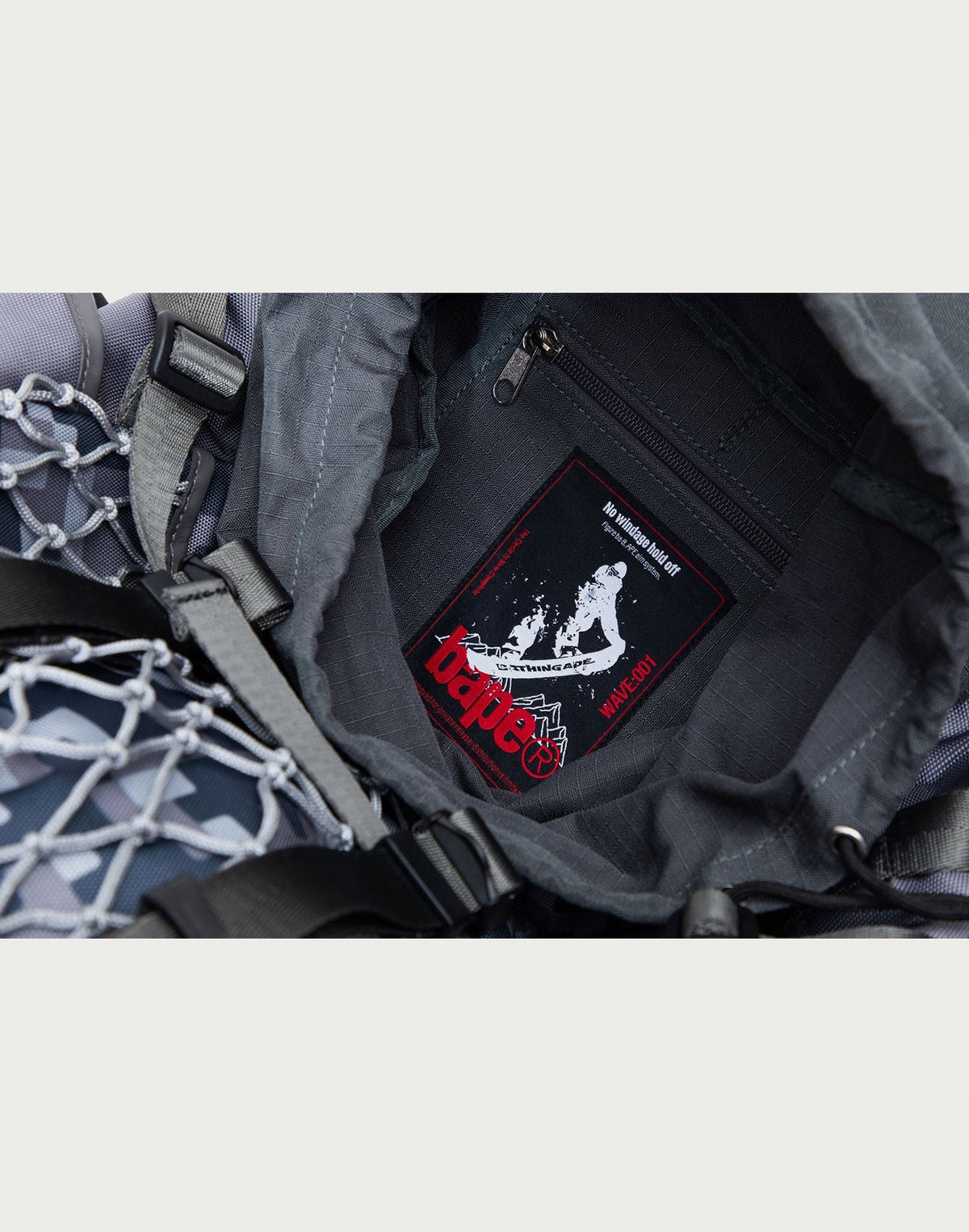 BAPE BY KAZUKI KURAISHI PIXELATE CAMO DAYPACK MENS