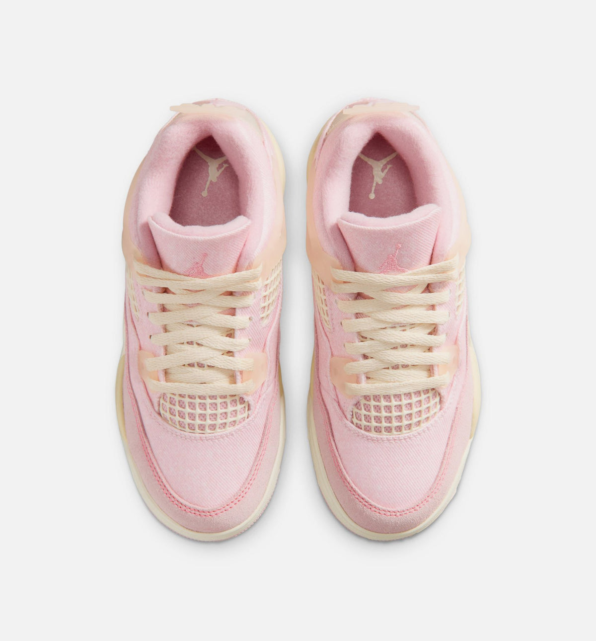 Air Jordan 4 Retro Pink Pearl & Iced Carmine Preschool Lifestyle Shoes - Pearl Pink/Iced Carmine/Coconut Milk