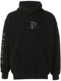 Purple Brand logo print hoodie