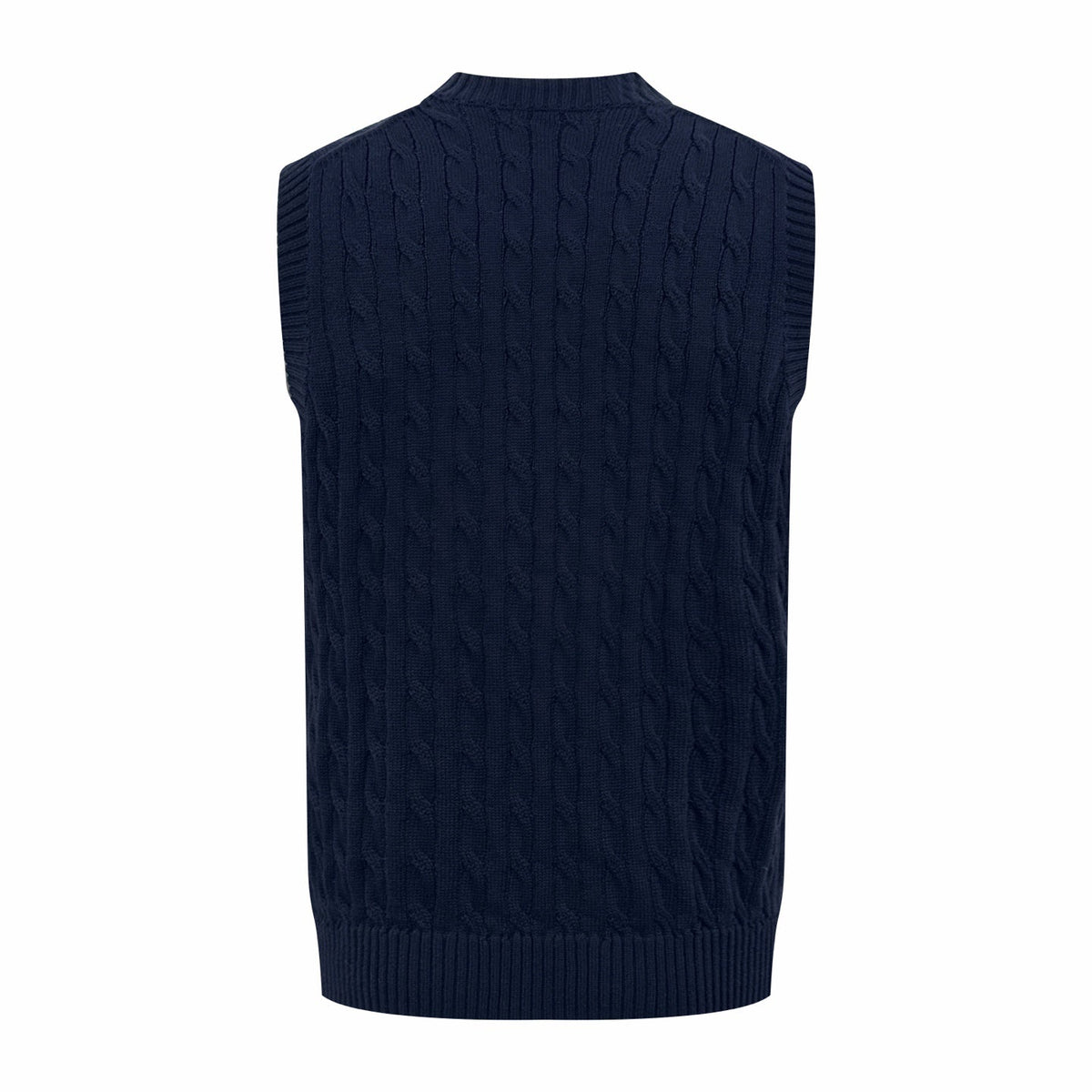 Ralph Lauren Men's V‑Neck Cable‑Knit Sweater Vest