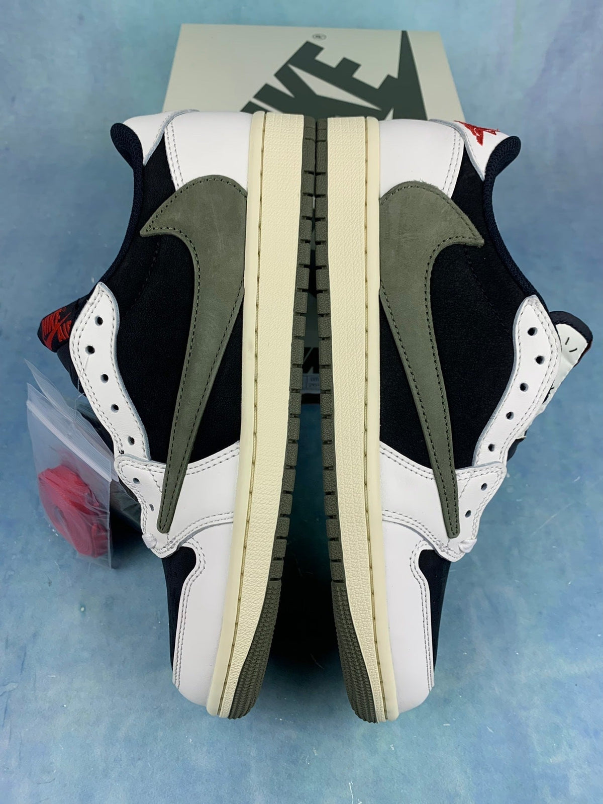 Air Jordan 1 Low Black/Green Olive 5.0 Unisex Sneakers DZ4137-106