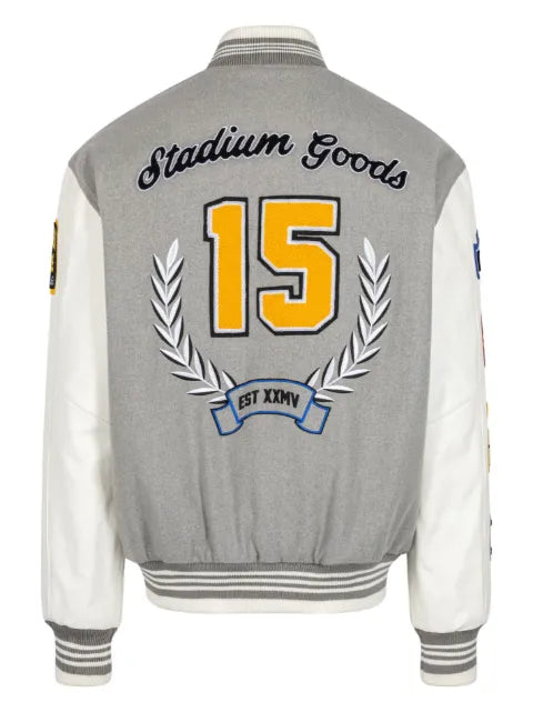 STADIUM GOODS® "Champions League" wool varsity jacket