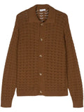 Cmmn Swdn Einar crochet-knit cardigan