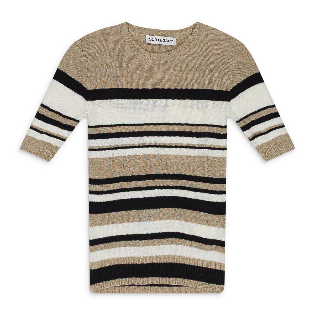 MULTICOLOR STRIPED TEENY LONG SLEEVE T-SHIRT