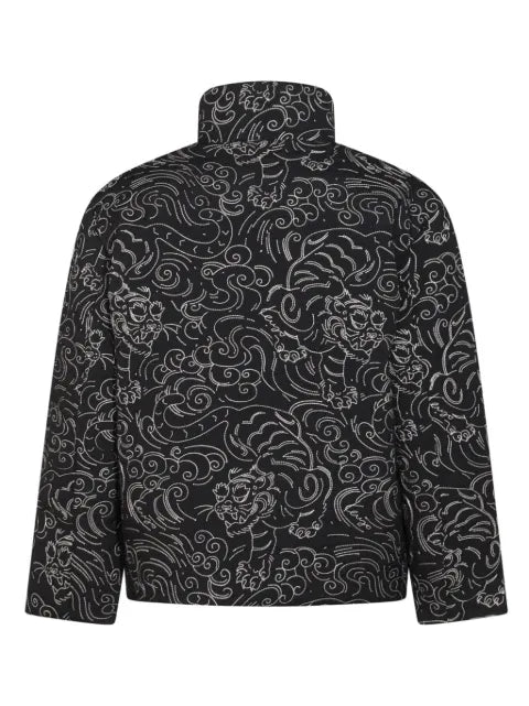 Kenzo floral-print padded jacket