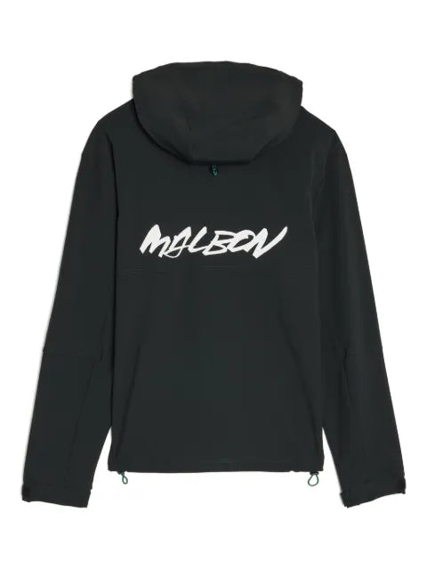 Malbon Golf x Futura Tag hooded zip jacket