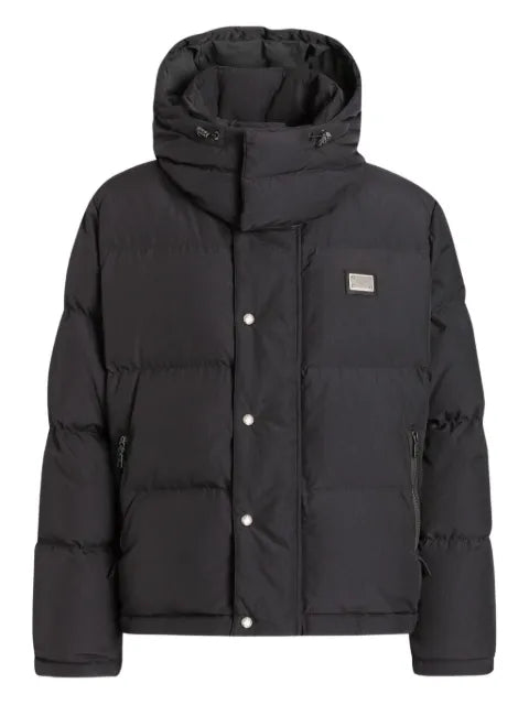 Dolce & Gabbana hooded puffer jacket
