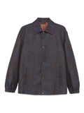 ETRO paisley-pattern coach shirt jacket