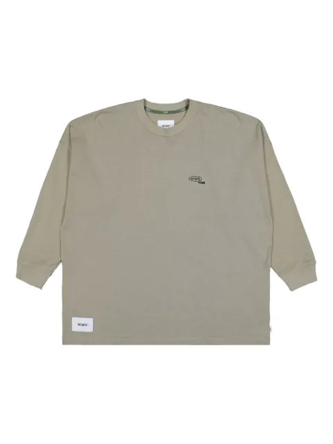 WTAPS long-sleeve cotton sweatshirt