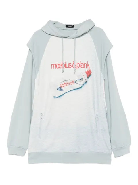 Undercover layered details hoodie