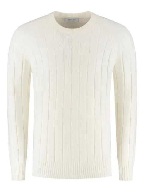 Gran Sasso ribbed crew-neck sweater