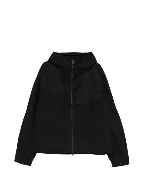 Y-3 hooded zipped jacket