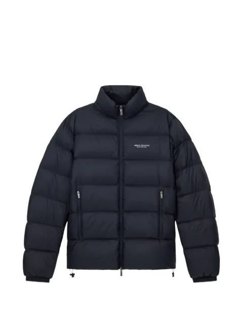 Armani Exchange zip-up puffer jacket