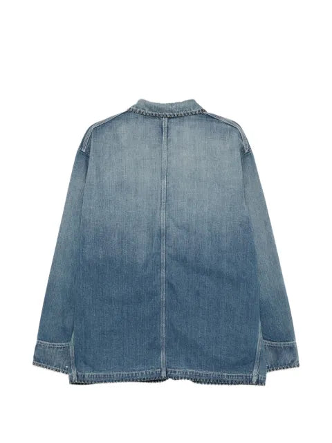 KHOKI denim jacket with button placket