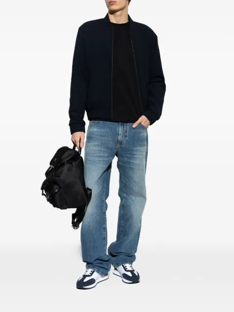 Emporio Armani zip-up bomber jacket