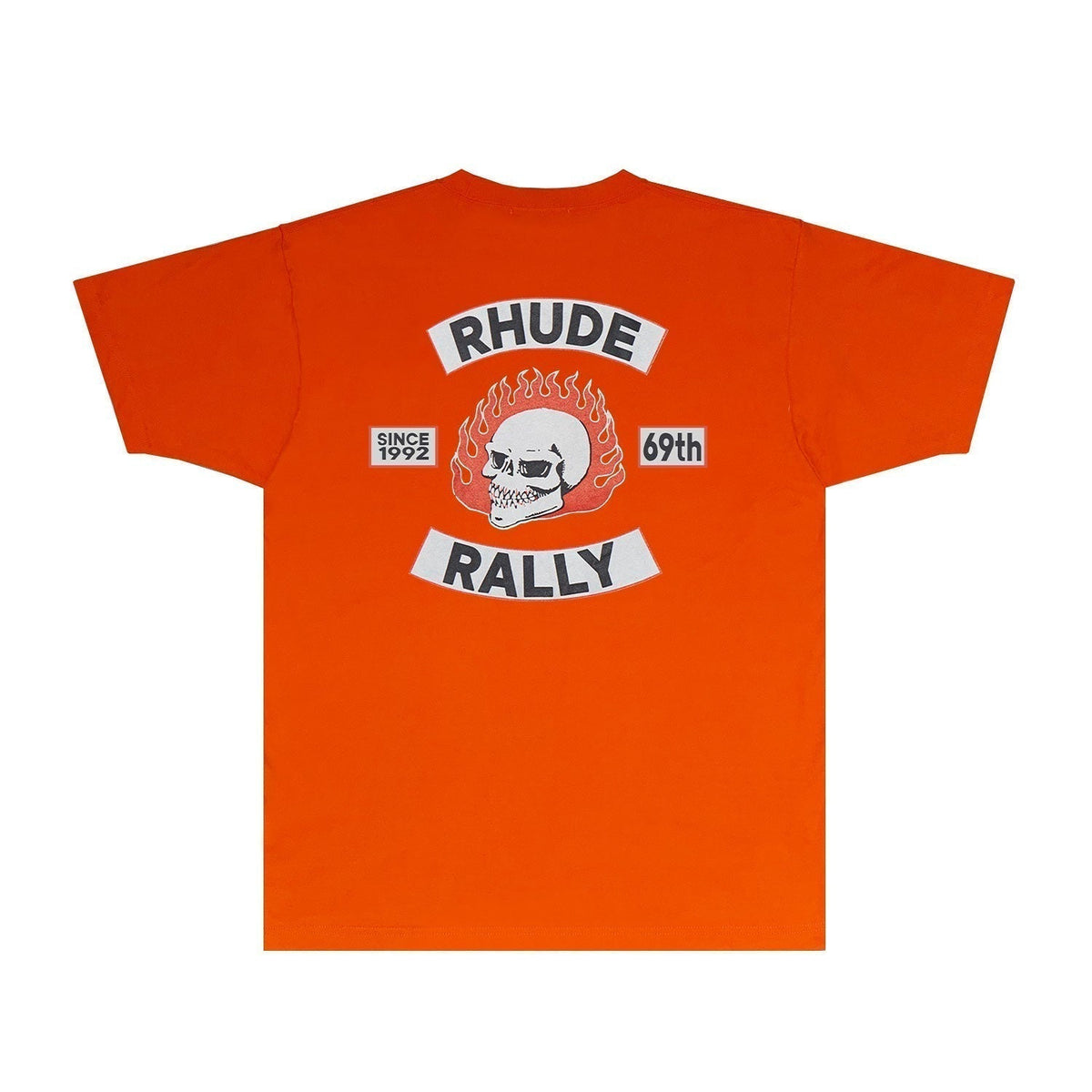 Rhude T-shirts Printed Trendy Pure Cotton