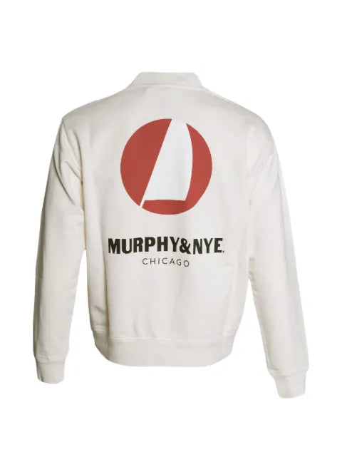 Murphy&Nye Sheave logo-print sweater
