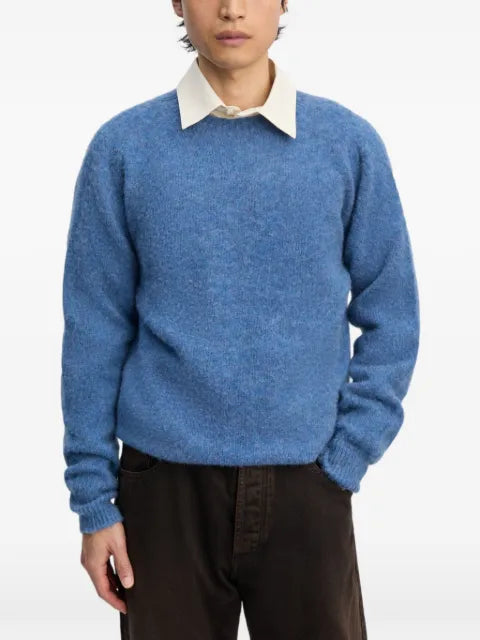 Another Aspect crew-neck lambswool sweater