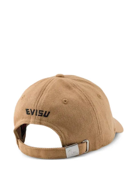 EVISU Seagull logo-embroidered baseball cap