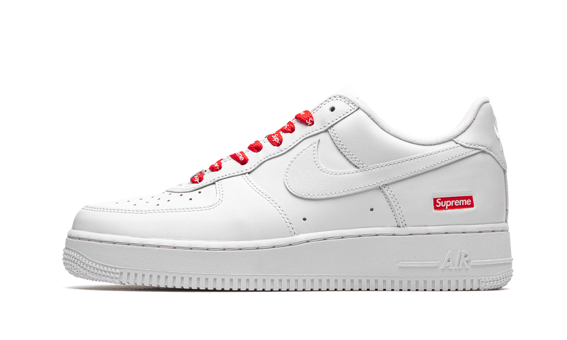 Nike Air Force 1 Low Supreme "Mini Box Logo" White