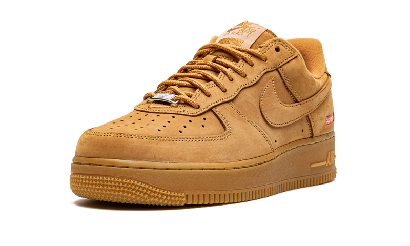 Supreme x Nike Air Force 1 Low SP 'Wheat' – DN1555-200 | Warm Wheat Suede AF1 Low with Supreme Box Logo & Premium Earth-Tone Build