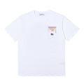 Rhude T-shirt Rainbow Square Circle Printed Short Sleeve T-shirt