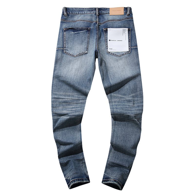 Purple Brand Distressed Blue Jeans