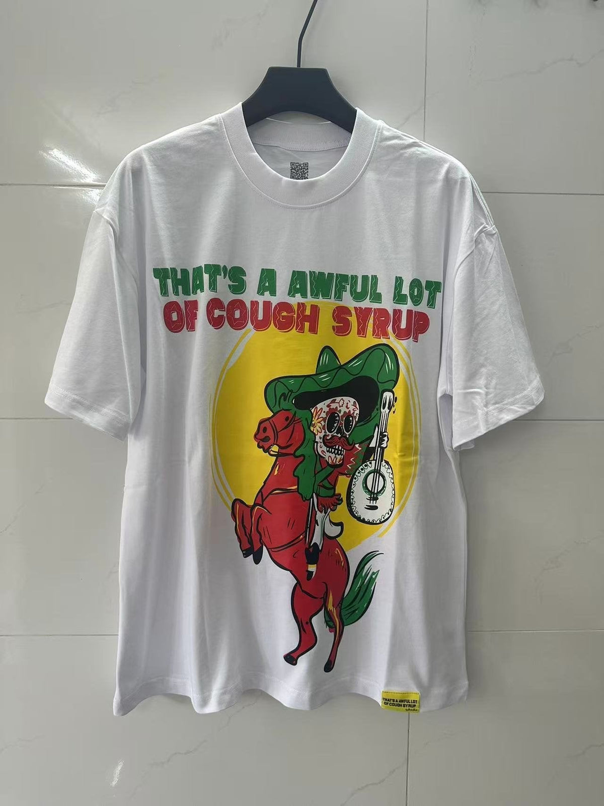 THAT'S A AWFUL LOT OF COUGH SYRUP Front & Back Graphic T-Shirt