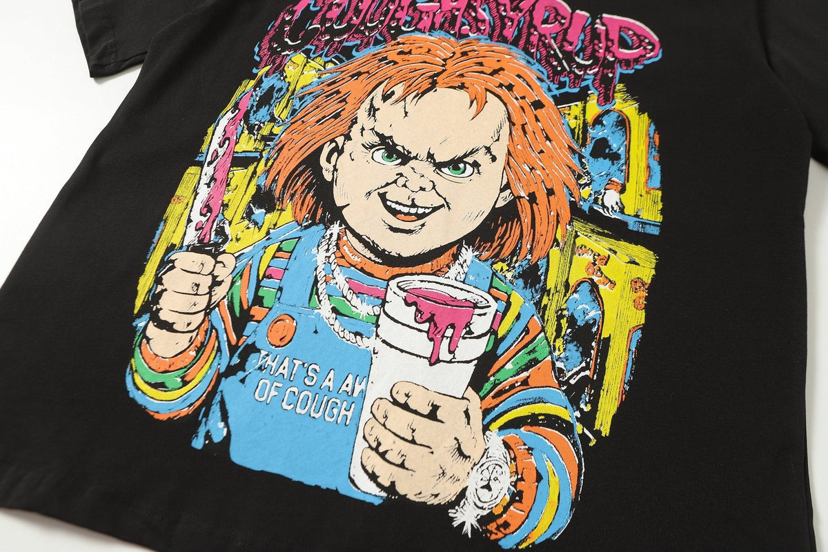 THAT'S A AWFUL LOT OF COUGH SYRUP Front & Back Graphic T-Shirt