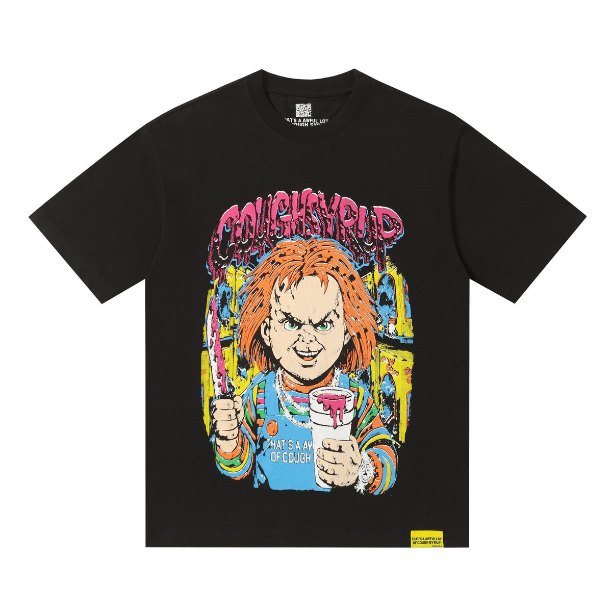 THAT'S A AWFUL LOT OF COUGH SYRUP Front & Back Graphic T-Shirt