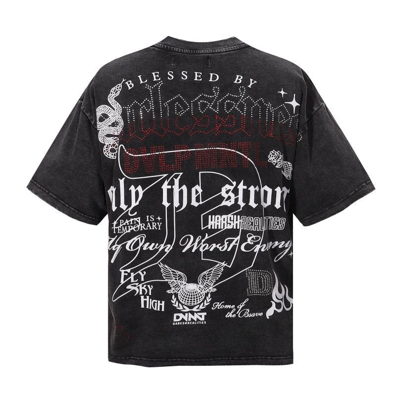 R3BEL Fearlessness Gothic Graphic T-Shirt
