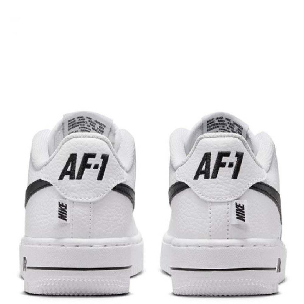 Big Kid's Nike Air Force 1 Low Js White/Black (IR0270 100)