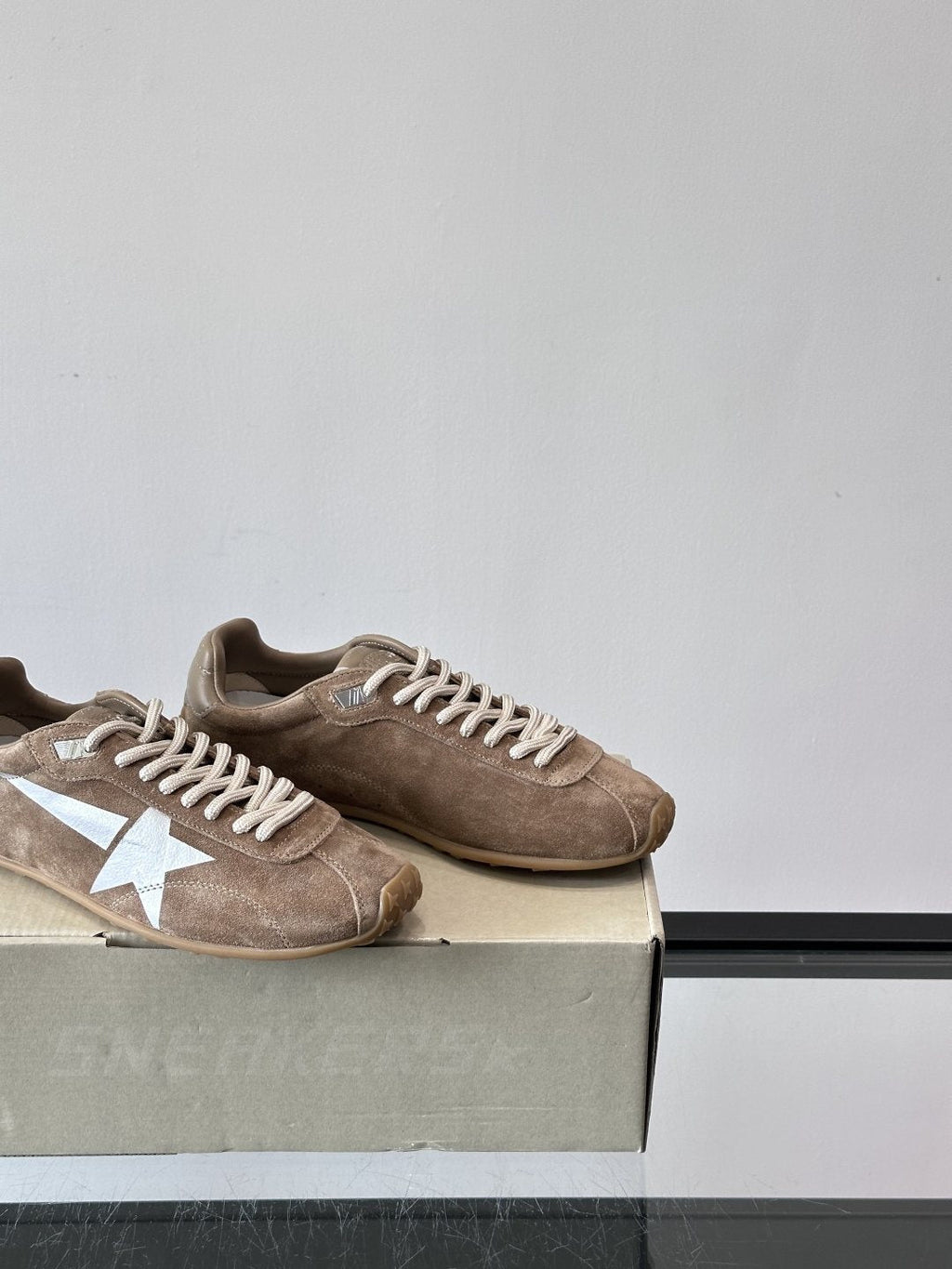 Golden Goose Brown Star Sneakers