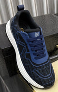 BOSS Patterned Low-Top Sneakers