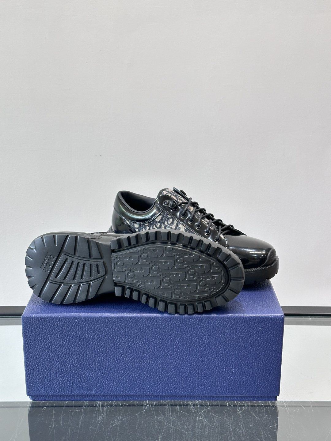 Dior Combat Derby Shoes - Black