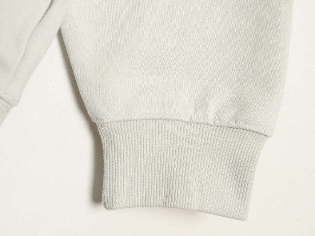 Balenciaga Vogue-Print Tower Graphic Hoodie - Ivory