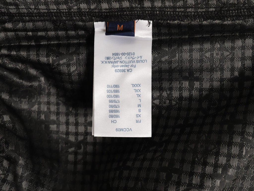 Louis Vuitton Tonal Monogram-Style Drawstring Shorts - Black